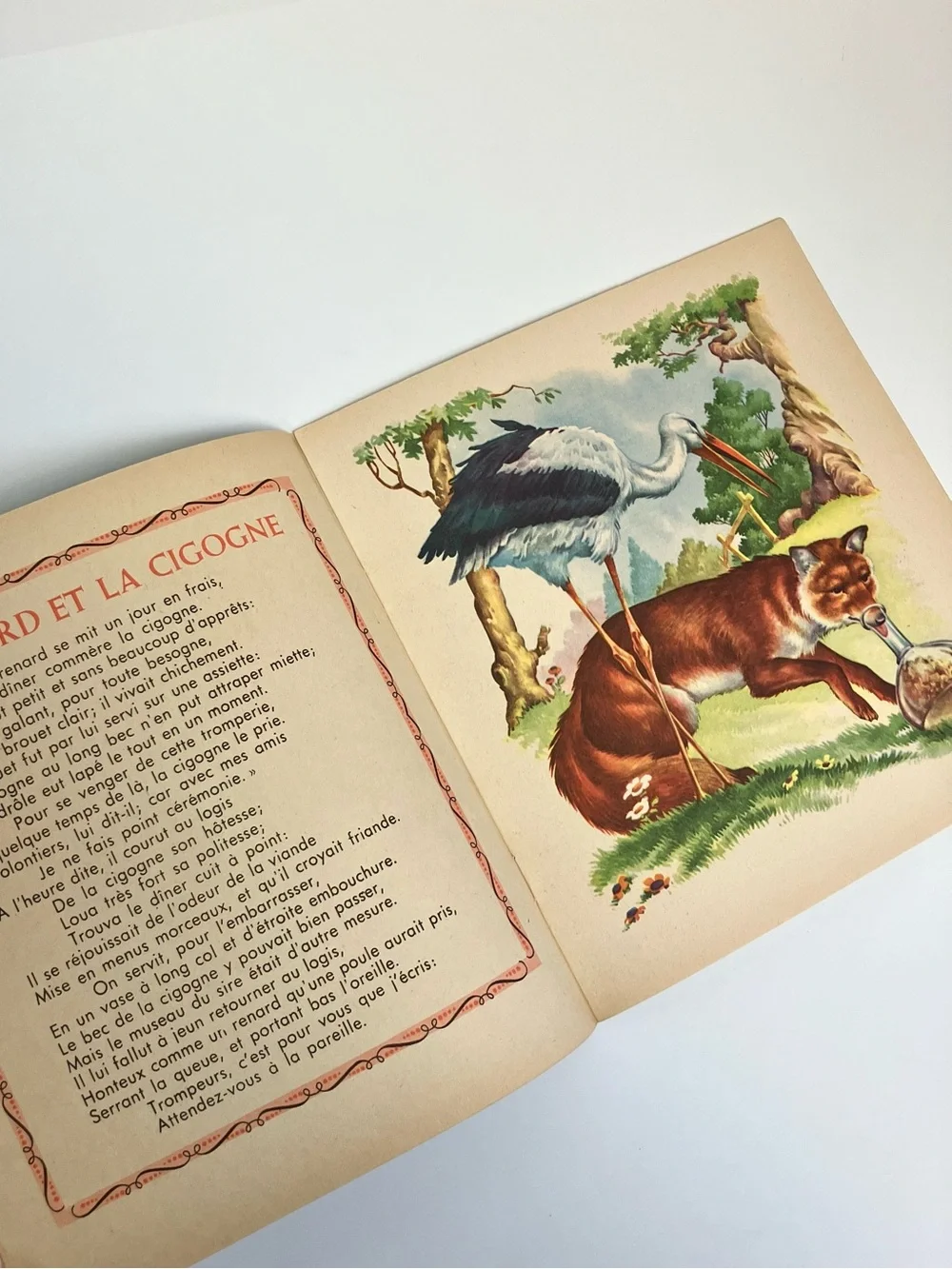Livres Vintage 60s Fable de la Fontaine Mulder Albums du Gai Moulin Hollande - Picture 11 of 15